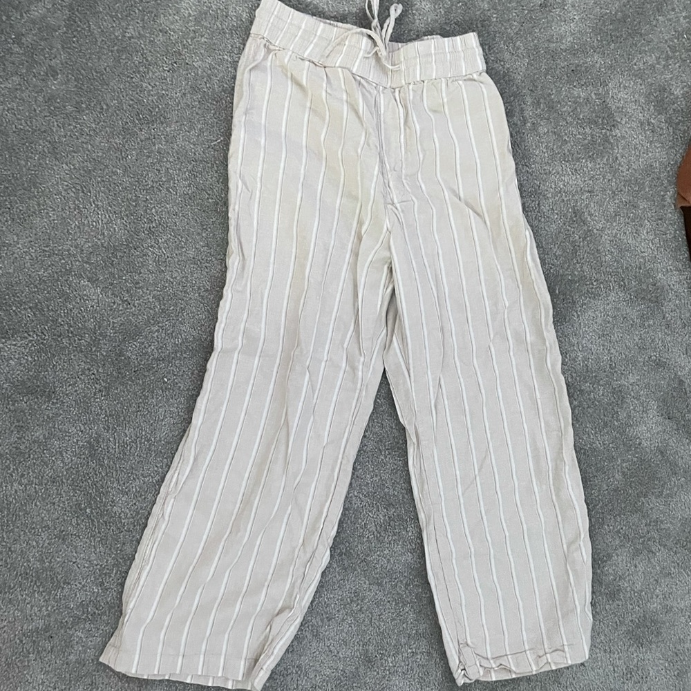 Striped Flowy Pants
